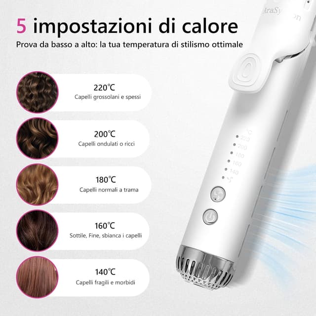 Thumbnail 5 de AraSyleon Piastre Capelli 2 in 1 140-220°C