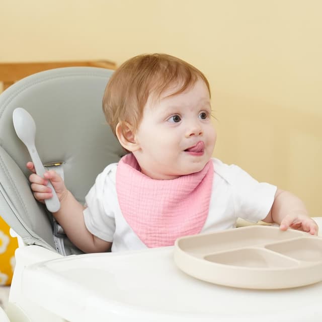 Thumbnail 6 de Musselin Lätzchen Dreieckstuch 8er Set für Babys