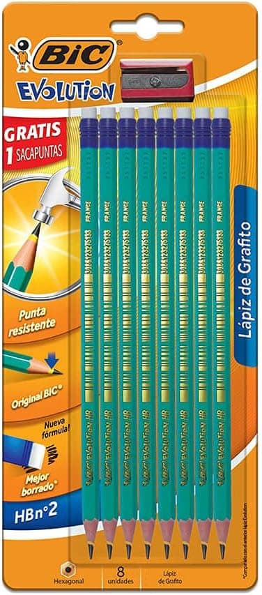 Thumbnail 6 de BIC Evolution Crayons HB lot 200 ✏