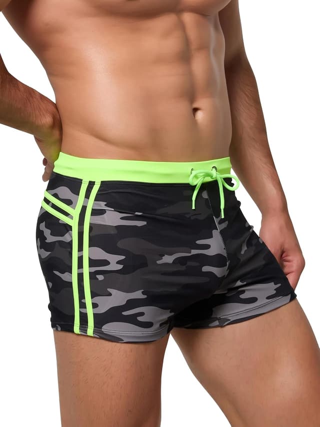 Detalle de Arcweg boxer da bagno uomo con coulisse e slip/pantaloncini