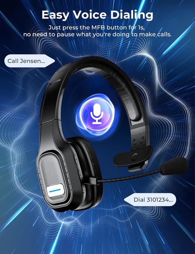 Detalle 2 de wyness Bluetooth Headset 60Hrs