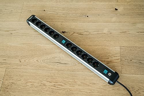 Thumbnail 7 de Brennenstuhl Premium-Alu-Line Regleta 12 Tomas 3m con Interruptores 🔌