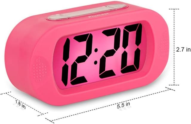 Detalle de Plumeet digital alarm clock, snooze, 1.5V