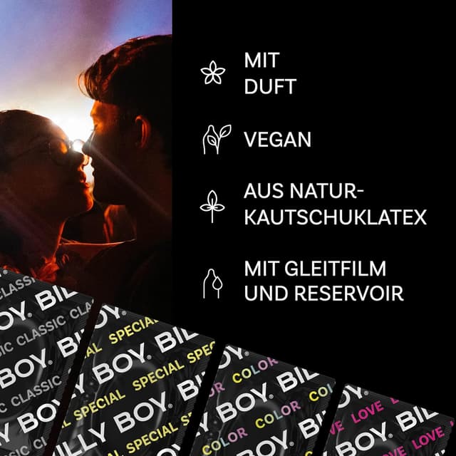 Thumbnail 4 de BILLY BOY Alles Liebe Kondome 50er