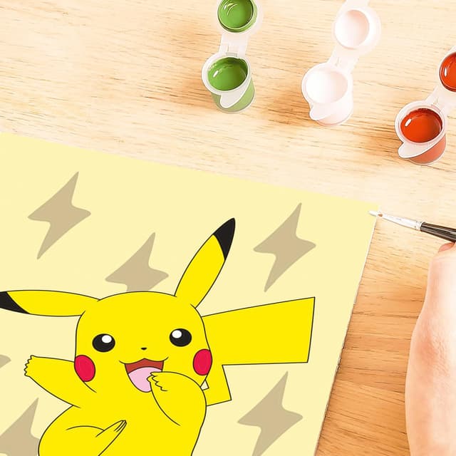 Detalle 2 de Ravensburger Creart Pikachu kit pittura per bambini 🎨