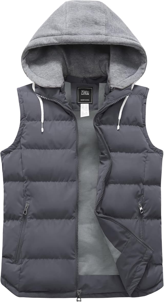 Thumbnail 6 de ZSHOW Men's Lightweight Hooded Padded Vest