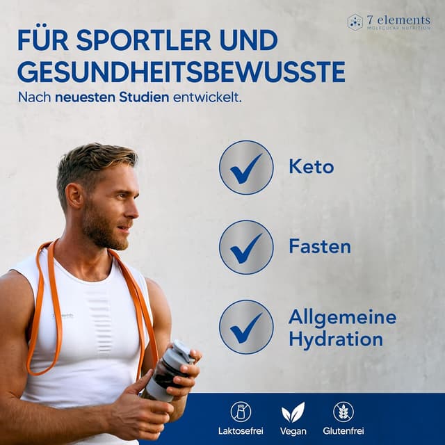 Thumbnail 4 de Elektrolyte PUR 420g Elektrolytgetränk