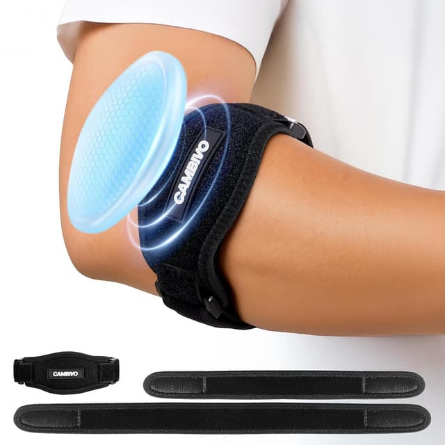 Detalle de CAMBIVO tennis elbow support strap