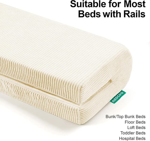 Detalle de AEOCOO Bettgitter für Kleinkinder 90 x 14 x 30 cm