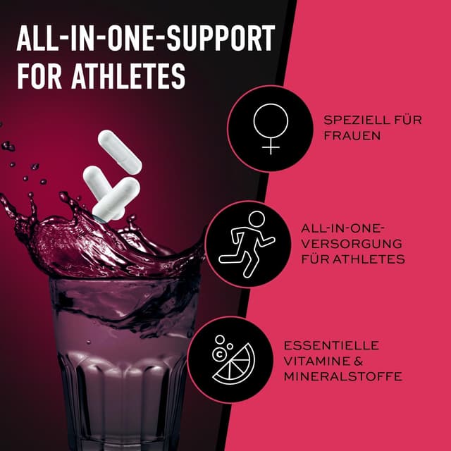 Detalle 2 de ESN Athlete Stack Women 210 Kapseln