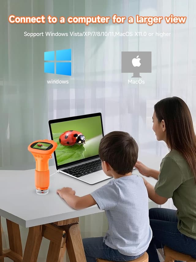 Thumbnail 5 de Acoath Microscope for Kids 1000X