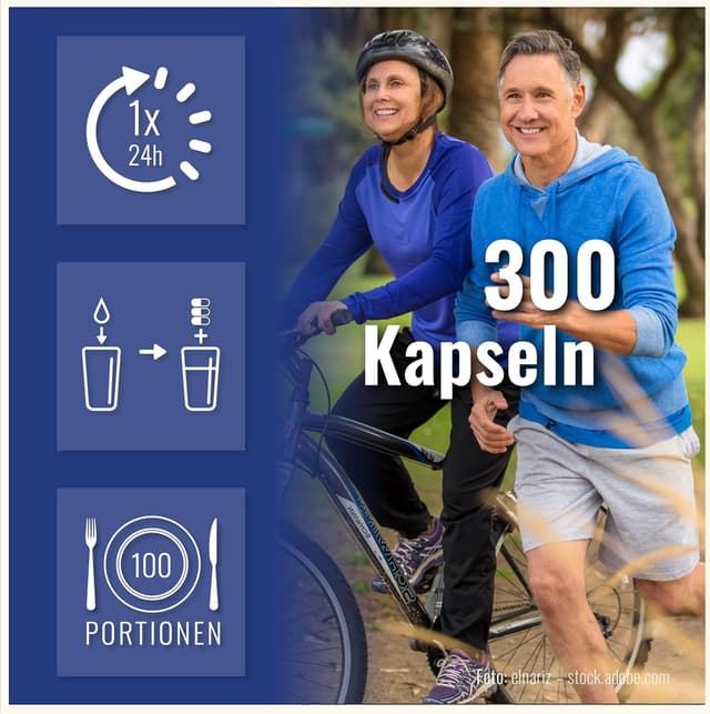Detalle 2 de Magnesium Bisglycinat hochdosiert Kapseln – 400 mg pro Tagesdosis (300 Kapseln), vegan