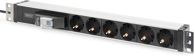 Thumbnail 6 de DIGITUS Regleta 19" 7 tomas 1U 4000W 🔌