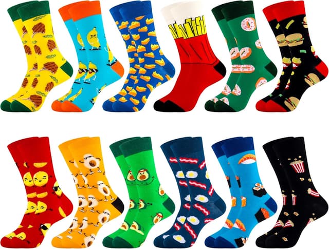 Detalle de Bunte Socken Herren 43-46 aus Baumwolle