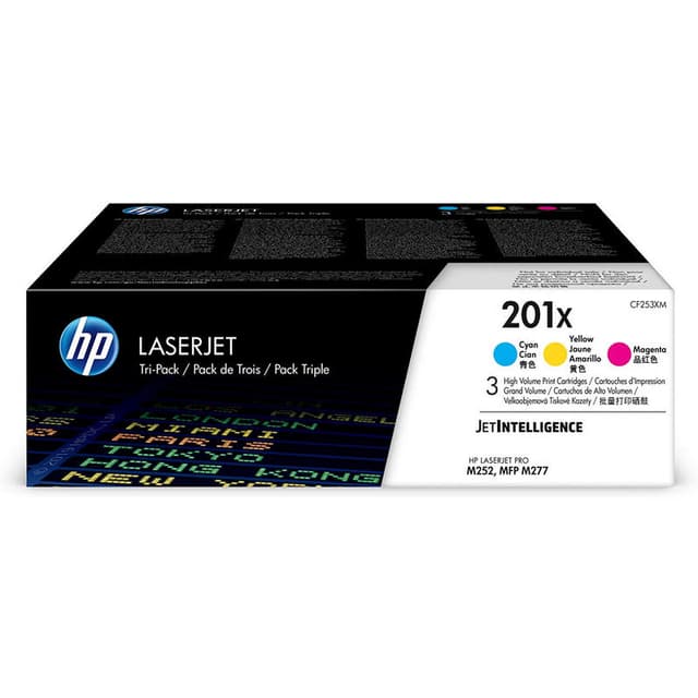 Imagen de HP 201X Tóner Original CMY, pack 3 en OfertitasTOP