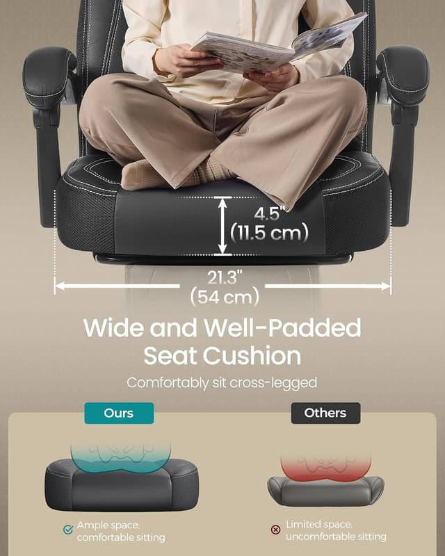 Thumbnail 4 de SONGMICS Gaming Chair OBG077B11