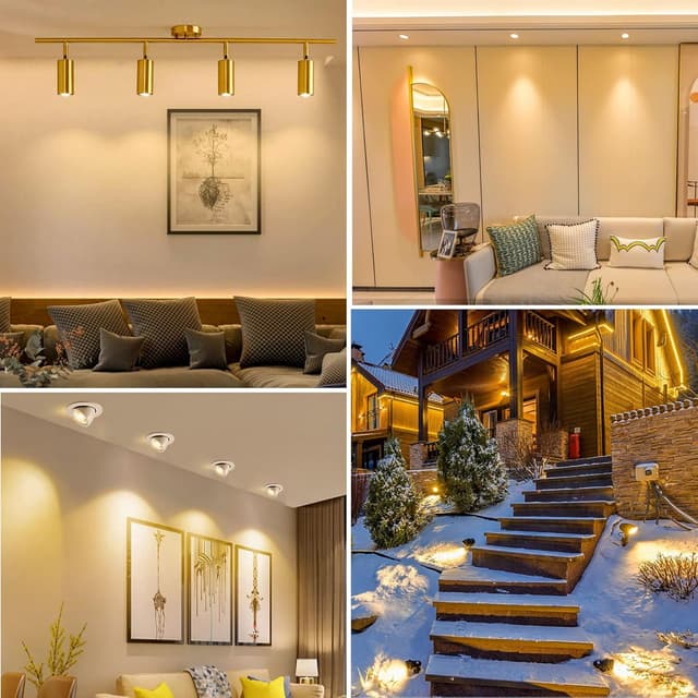 Detalle de Caldarax 6x Lampadine Spot GU4 LED 3W 3000K (MR11) 12V-24V, 300 lm, fascio 120°