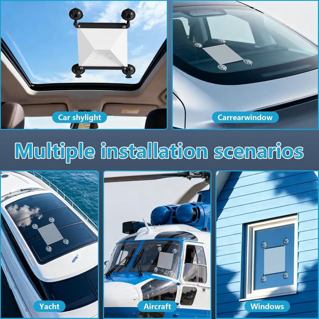 Thumbnail 6 de Shruy Starlink Mini Suction Cup Mount 12V