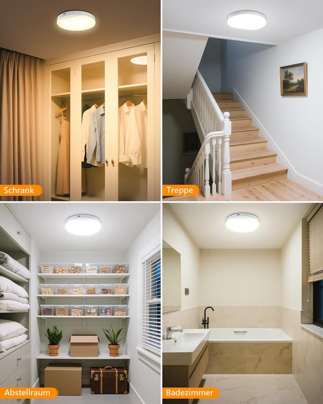 Thumbnail 3 de Akku Deckenlampe mit Bewegungsmelder 4000 mAh