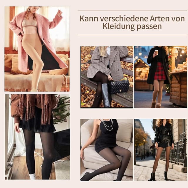 Thumbnail 6 de DIKER Medias térmicas mujer 220g Cintura alta