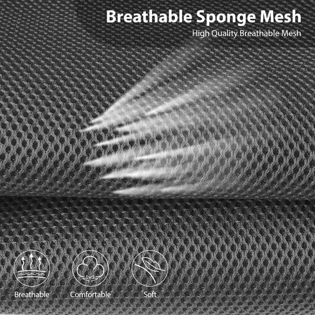 Thumbnail 3 de CAR PASS 3D Foam Leather Front Seat Covers, Charcoal Gray