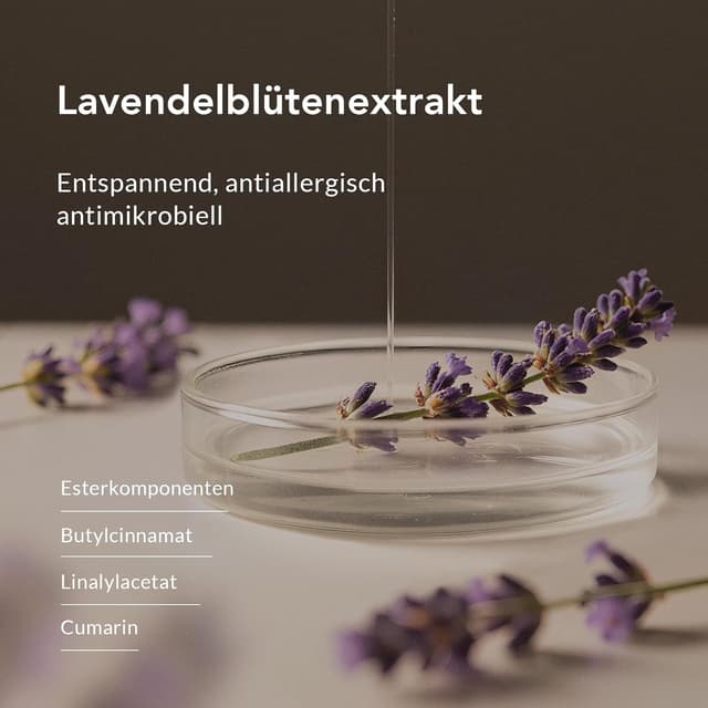 Detalle 2 de Kustie Lavendel Duschgel 380 ml mit Blüten