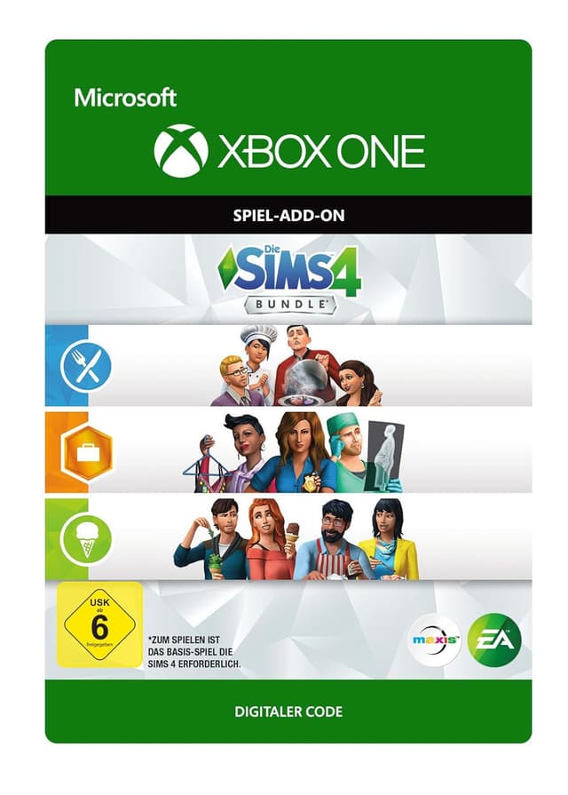 Detalle de Die Sims 4 Bundle DLC für Xbox One