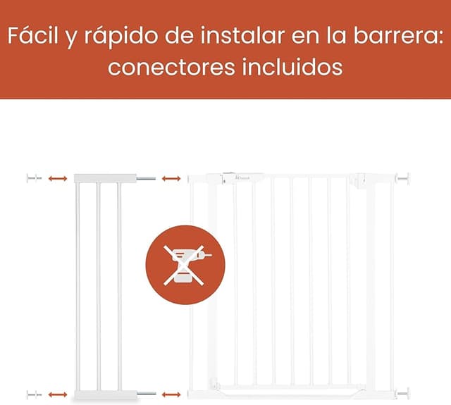 Thumbnail 3 de hauck Extensión 21 cm para barrera infantil 📺