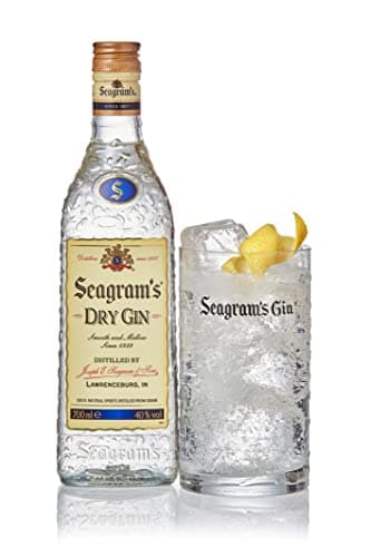 Detalle 2 de Seagram's Dry Ginebra Premium 1 L 🍸