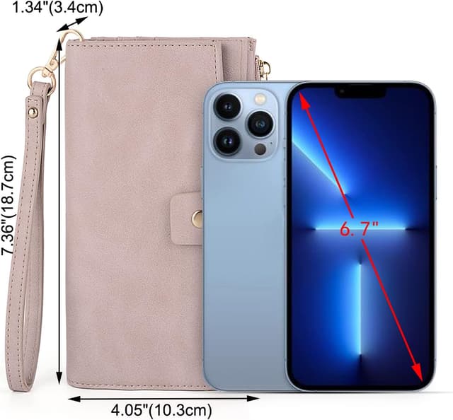 Thumbnail 5 de UTO Geldbörse Damen RFID Blocking Veganes Leder