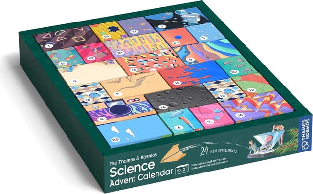 Detalle 1 de Thames & Kosmos Science Advent Calendar Vol. 2 (2024) – Holiday STEM kit for kids (ages 8+)