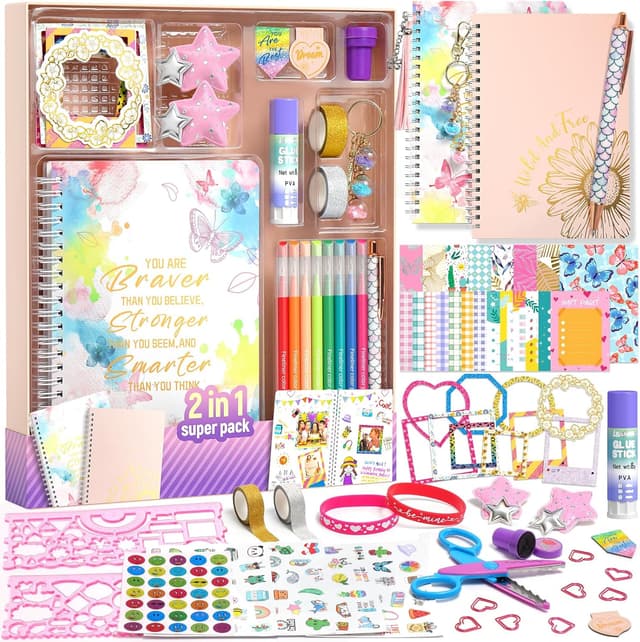 Imagen de Mega Tagebuch Set 2er Pack 80 Blatt en OfertitasTOP