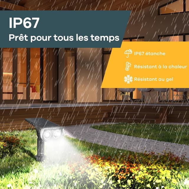 Thumbnail 4 de Linkind StarRayS 6500K spots solaires