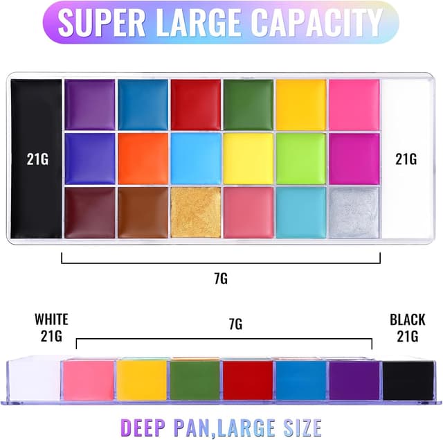 Thumbnail 6 de UCANBE Athena Oil Face & Body Palette 20 Colors ๐จ