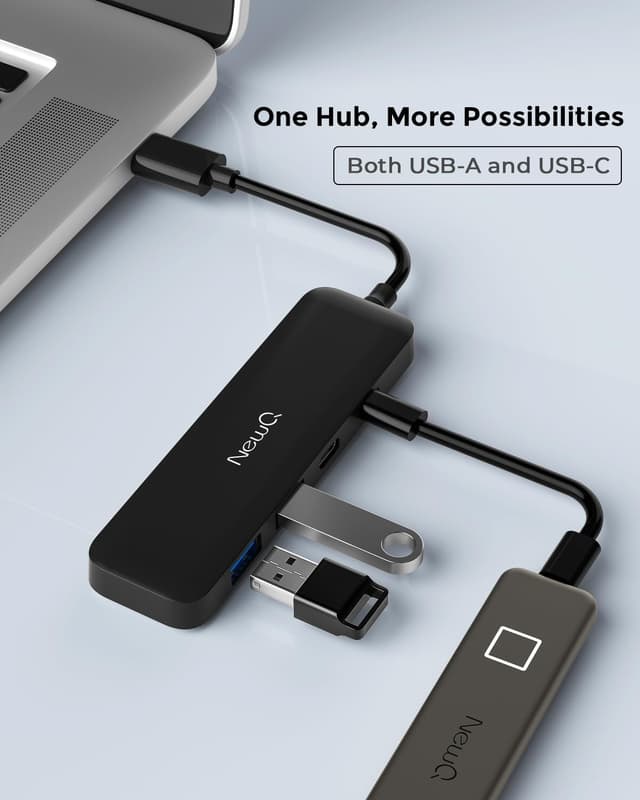 Thumbnail 2 de Dual USB-C USB-A 3.0 Hub