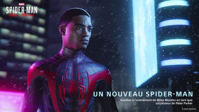 Detalle 2 de Sony Marvel’s Spider-Man : Miles Morales sur PS5 – Édition Standard physique (CD), en français