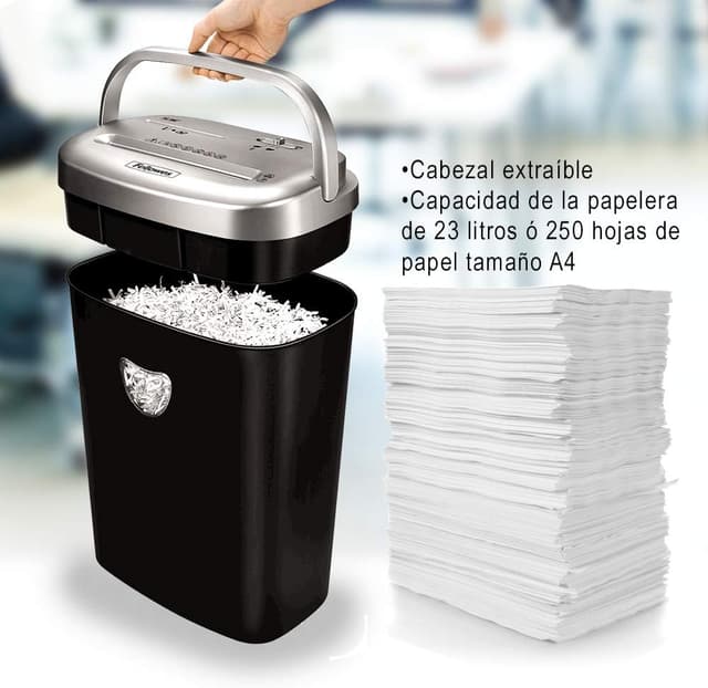 Thumbnail 2 de Fellowes 53C Destructora de papel 10 hojas