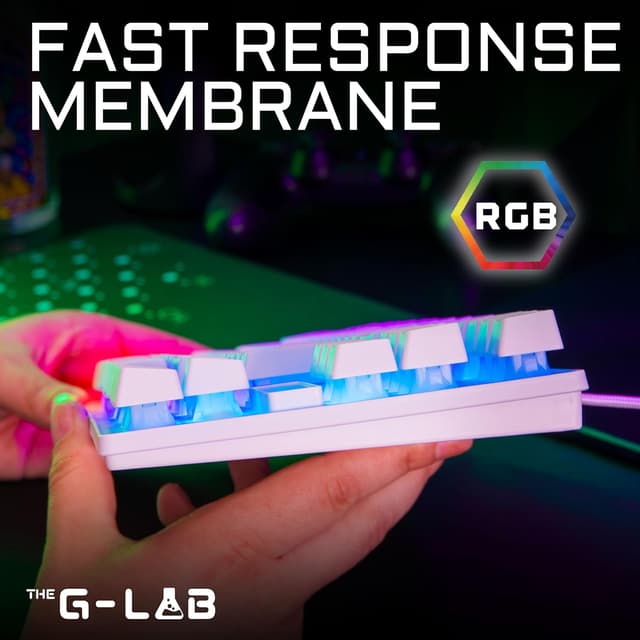 Detalle 2 de The G-Lab Keyz Caesium TKL RGB 8…