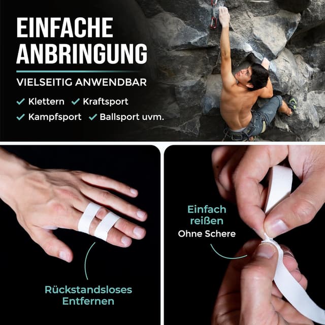 Thumbnail 5 de PULLUP & DIP Fingertape extra stark 30 m