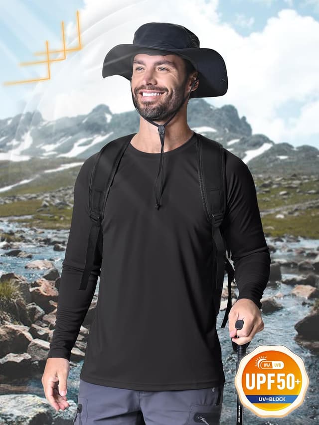 Thumbnail 1 de Tacvasen T Shirt Anti UV Homme