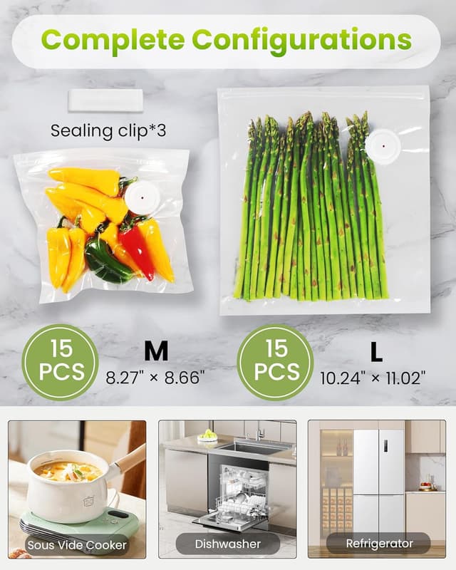 Thumbnail 6 de FEPPO Vacuum Sealer 1200mAh 🥫