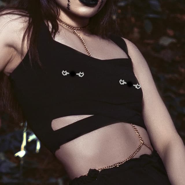 Thumbnail 5 de Melighting piercing capezzolo diavolo 14G