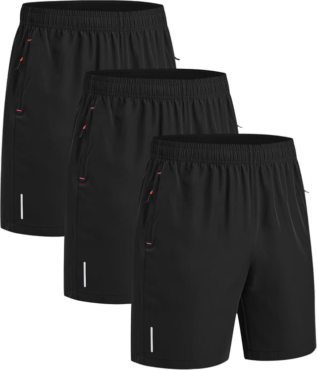 Detalle de Kuzwufs Sporthosen 3er Pack für Herren