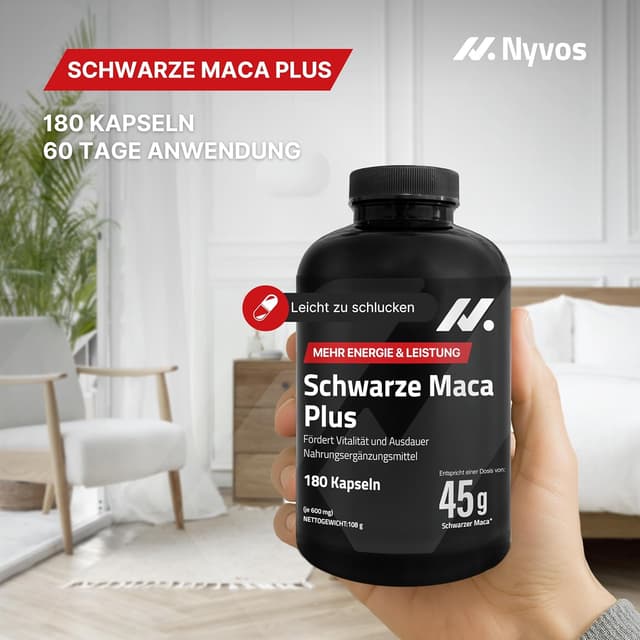 Thumbnail 6 de Maca Plus 45.000 mg Schwarze Maca