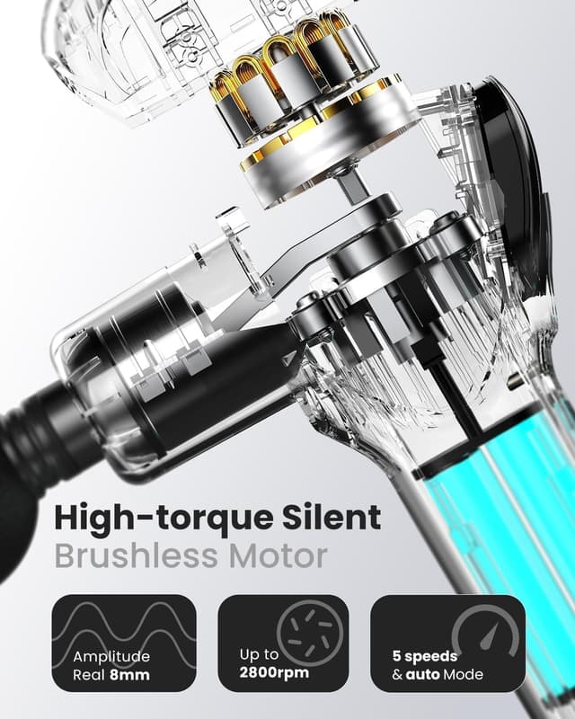 Thumbnail 4 de RENPHO Reach Pistolet de massage 5 vitesses