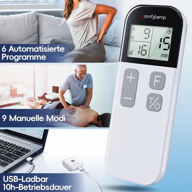 Thumbnail 4 de Comfytemp TENS Gerät Kabellos 15 Programme