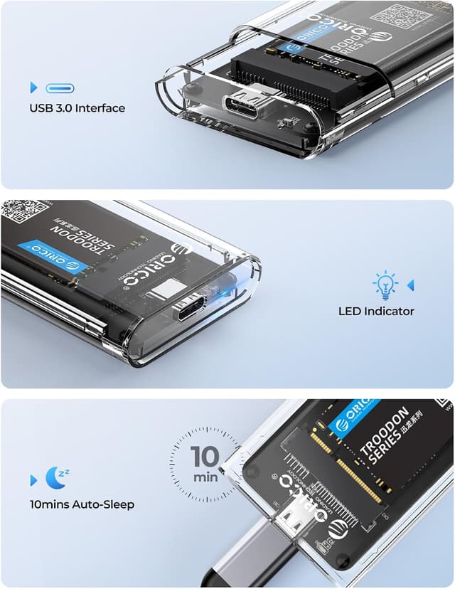Detalle 2 de ORICO Boîtier mSATA SSD 5 Gbit/s 2 TB