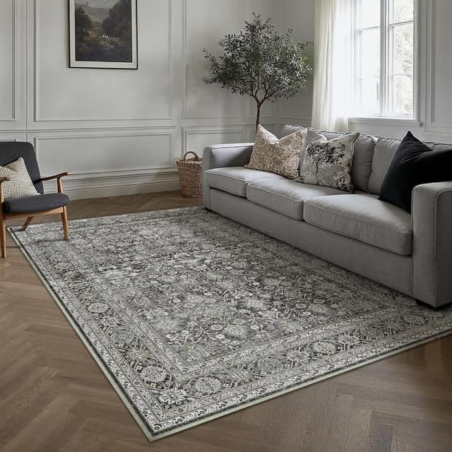 Detalle de HUGEAR Vintage Rug 160x230cm, Black