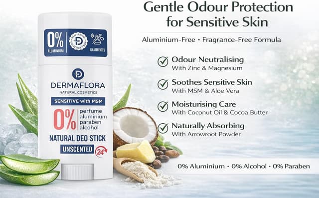 Thumbnail 2 de Dermaflora MSM Sensitive Deodorant Stick