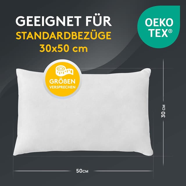 Thumbnail 4 de LILENO HOME - 2 Rellenos de Cojín 30x50 cm 🛋